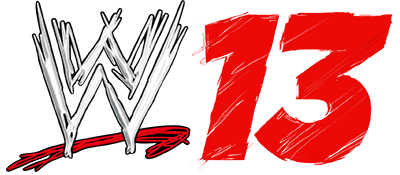 WWE '13 title screen for Wii